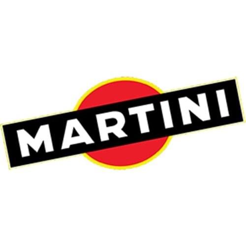 Creative Car Sticker Waterproof Decal 3D PVC Stickers for Martini Auto Moto Racing Rally Tuning Sport Logo 15cm*5cm