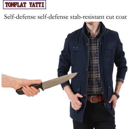 Military Self Defense Anti-cutting Jacket Slim Covert Stab Fbi Swat Policial Safety Tactical Gear Defensa Personal Clothing3colr