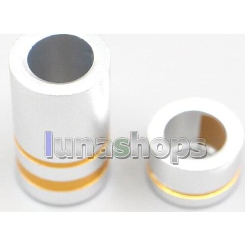 LN007071 6mm Main Wire Hole Full Metal Splitter + Slider Kit For DIY Custom Headphone Earphone Cable