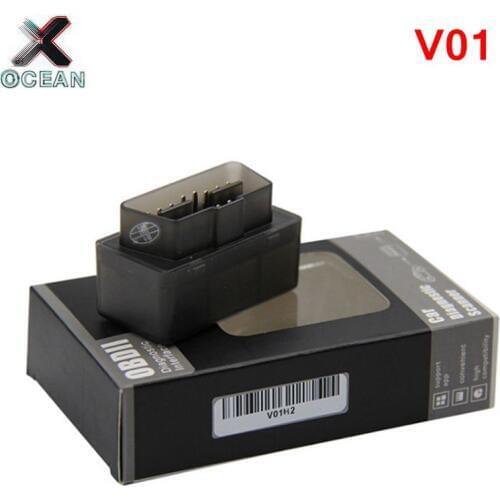 Best ELM327 V01 V1.5 ELM 327 Bluetooth OBD2 v1.5 Android Car Scanner Automotive OBD 2 Auto Diagnostic Tool OBDII Scaner