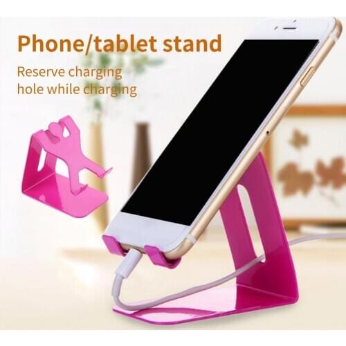 Mobile Phone Holder Lazy Stand Desk Mount Folding Brackets Cellphone Acessory