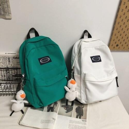 Fashion Womens Backpack Nylon Waterproof School Bags For Girls Anti-theft Travel School Backpack For Women