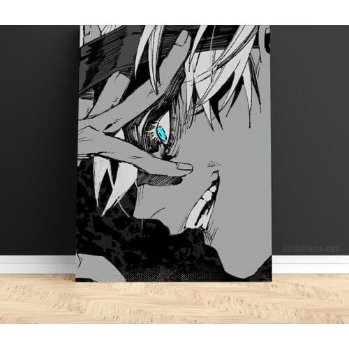 Satoru Gojo Jujutsu Kaisen Anime Manga Canvas Wall Art Poster Painting Bedroom Study Living Room Decoration Print Home Decor