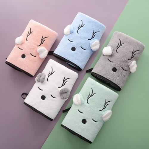 Embroidered bear towel three-dimensional smiley rabbit ears absorbent bath towel Towel Baby Facecloth Baby Bath Towel 70*140cm