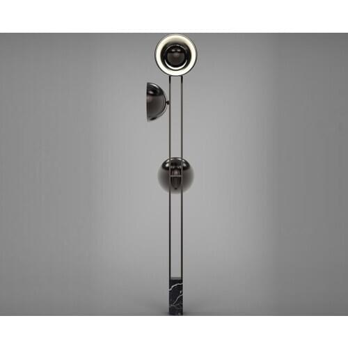 Postmodern light luxury living room floor lamp Nordic minimalist marble bedroom bedside study model room designer lamp