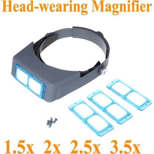 Professional Magnifier Hands Free Headband loupes for Jewelers and Watchmakers