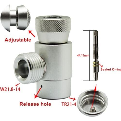 CO2 Carbon Dioxide Gas Refill Adapter Connector For Sodastream Soda Maker Tank