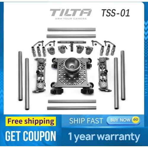 Tilta TSS-01 Professional Slider System Dolly Track Camera dolly for Movie camera film making w/ 100mm /150mm bowl TILTA MAX