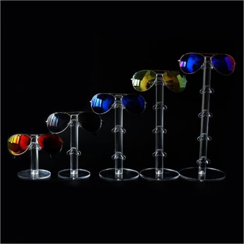 High Quality Acrylic Sunglass Display Stand Shelf Eyeglasses Showcase Rack Jewelry Holder Glasses Display Props ZM904
