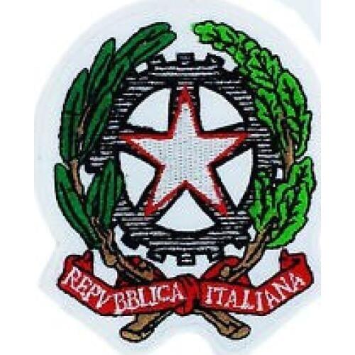 Custom iron on patches high quality Flag Embroidered Sewing Patch Jeans Jacket Biker Racing