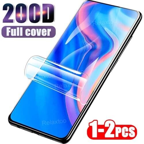 1-2Pcs Hydrogel Film For Huawei Y9 Prime 2019 Screen Protector For Huawei Y5 Y6 Pro Y7 Prime 2019 Protective Film Not Glass