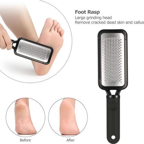 1Pcs Feet Care Pedicure Tool Large Sandpaper Foot Rasp Professional DoubleSide Callous Remover Hard Skin Grinding Foot Heel File