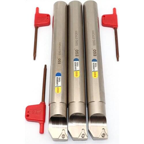 1PCS High Quality S20Q STFCR11 Internal Turning Tool Holder Bar Cutter CNC Lathes Cutting Bar Lathe Tool