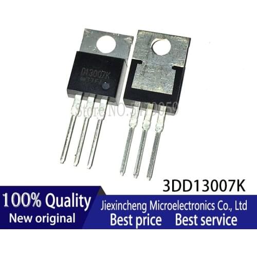 10pieces/LOT 3DD13007K D13007K 3DD13009K D13009K transistor TO220 New original