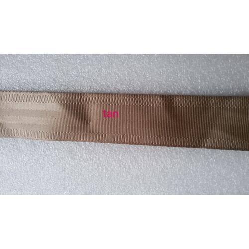 15 meters Roll Seat Belt Webbing Safety Strap TAN Color 4.8cm Wide 5 Bars