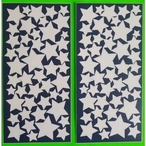 24 packs/box PVC STARS GLOW sticker- DIY Kids / Baby Room Nursery wall kitchen door functional toy hobby living room