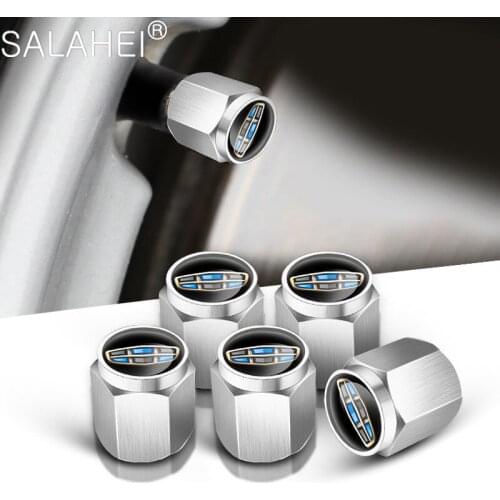 5Pcs Car Accessories Car Wheel Tire Valve Tyre Caps Case Cover For Geely Emgrand GS GL 7 X7 EC7 Atlas Boyue CK2 GC6 Coolray Mk