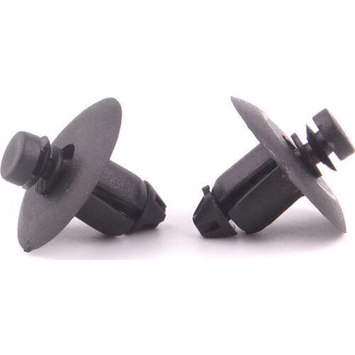 50x Nylon Door Trim Panel Clip Push Type Retainer Fit for Chrysler Dodge (22x10x9mm) #WX68DX9-AA