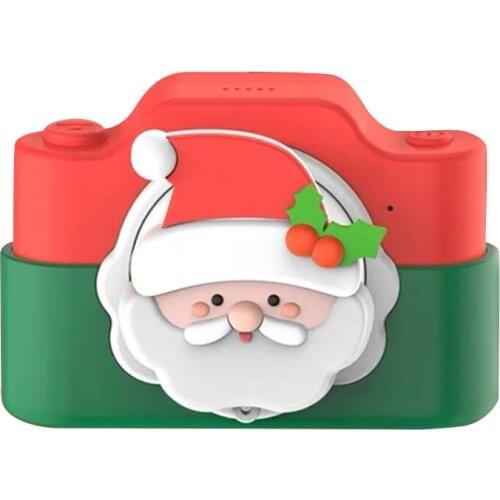 Cartoon Santa Claus Digital Camera Mini Wifi Digital Camera 32MP Child Baby Birthday New Year Gift Kids Educational Toy