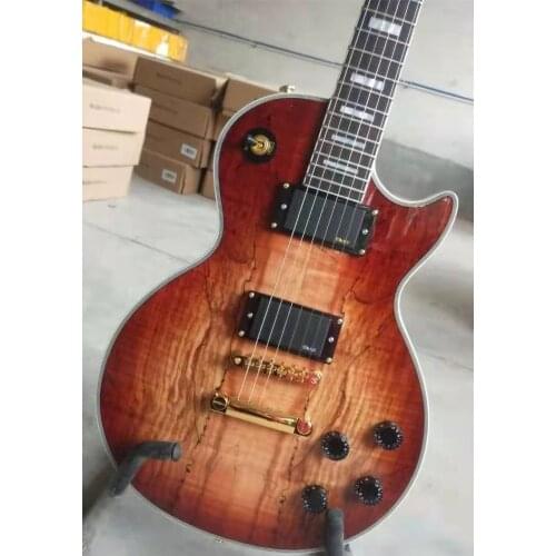 Guitarra eléctrica de alta calidad, diapasón de palisandro, 22 trastes, Golden hardware, hecho en china