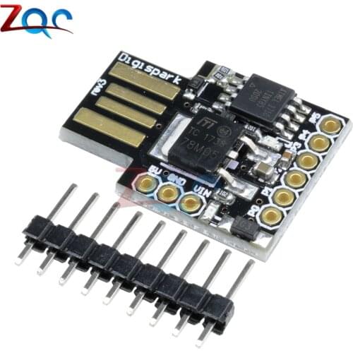Digispark Kickstarter Development Board ATTINY85 I2C SPI Micro USB Attiny85 Module For Arduino With 5V 8K Flash