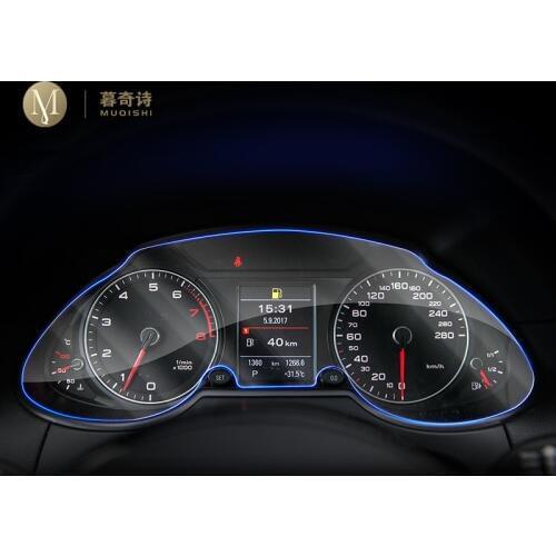 For Audi Q5 FY 8R 2009-2016 Automotive interior Instrument panel membrane LCD screen TPU protective film decoration Anti-scratch