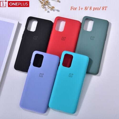 Oneplus 8/8 Pro/8T Phone Case Sandstone Original Full Protector Back Cover bottom closed Shell For One plus 1 + 8T 8 8Pro eight