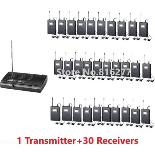 Wholesale - New TAKSTAR WPM-200/WPM200 In Ear Professional Stage Wireless Monitor System 1 transmitter 30 receivers