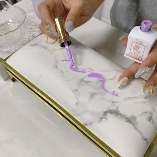 Lootaan 1 Pcs Hand Rest For Nail Pillow Supportable Desktop Hand Stand For Manicure Table Mat Arm Wrist Hand Rest Salon Tools