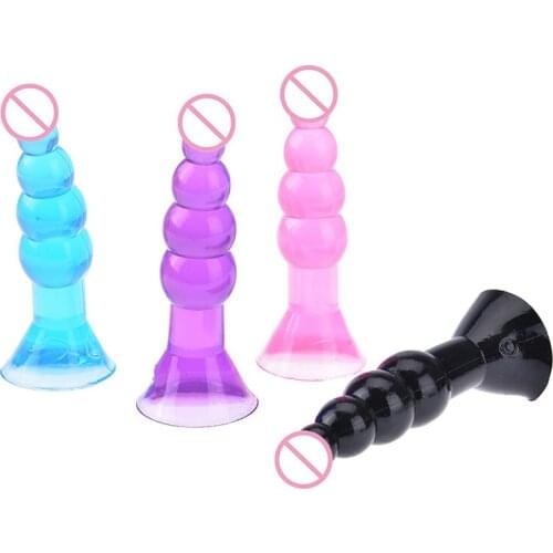 2020 1Pc Silicone Anal Butt Plug Prostate Massager Relax Erotic Sexy Toys for Lovers Multi-colors Adult Gay Massager