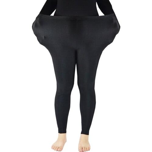 YRRETY Spring Solid Candy Neon Leggings Women High Waist Stretched Female Pants Girl Clothing Black Shiny Exercise Red Bottom