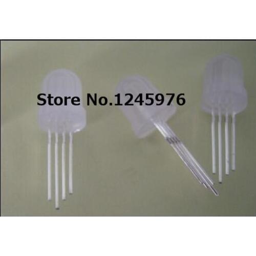 8MM 7 colour RGB common anode light-emitting diode LED 4PIN Light Beads