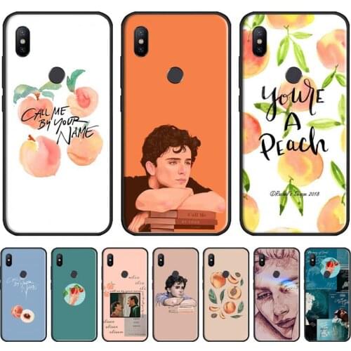 Call me by your name poster Phone Cases For Xiaomi Redmi 7 9t 9se k20 mi8 max3 lite 9 note 8 9s 10 pro Soft Shell Cover Funda