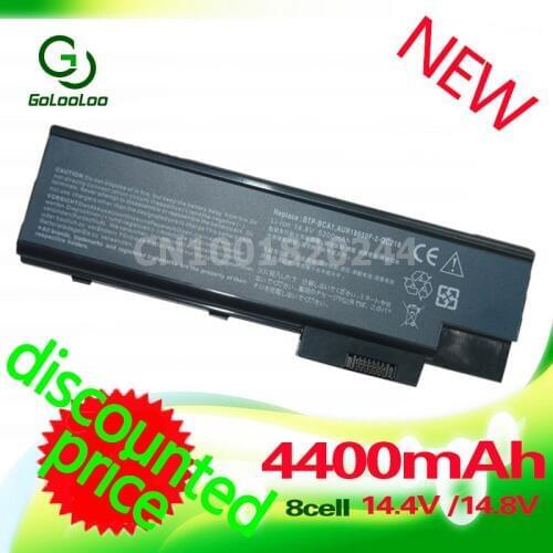 Golooloo 4400MaH 14.8V Battery for ACER TravelMate 2304 2305 2306 2308 2312 2313 2314 2430 4001 BT.T5003.001 BTP-AS1681 SQU-401