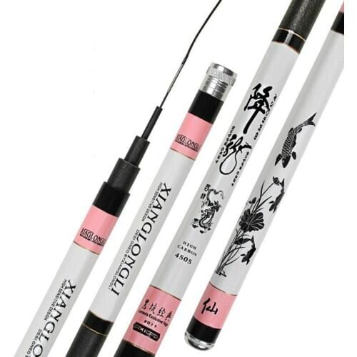 Carbon Taiwan Fishing Rod Ultra Light 28 Tonalty Fishing Canne Super Hard Hand Olta Vara De Pesca Power Hand Pole Fishing Tackle