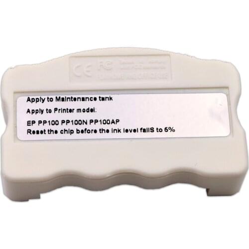 Mantenance Tank Chip Resetter For Epson PP100 PP100N PP100AP PP100II PP-100II PP-100 PP-50 PP-50BD PP50 PP50BD Waste Ink Tank