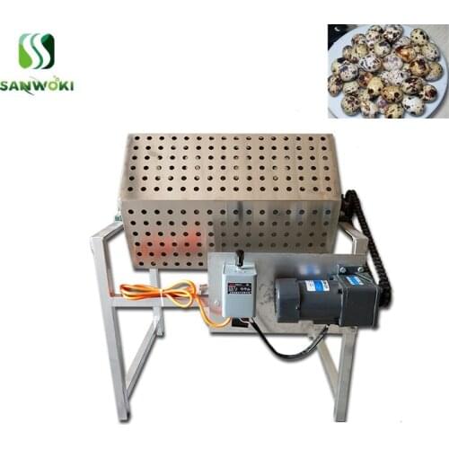 Commercial Electric Automatic Quail Egg Shell Breaking machine egg shaker shaking Machine boiled quail egg shell breaker machine