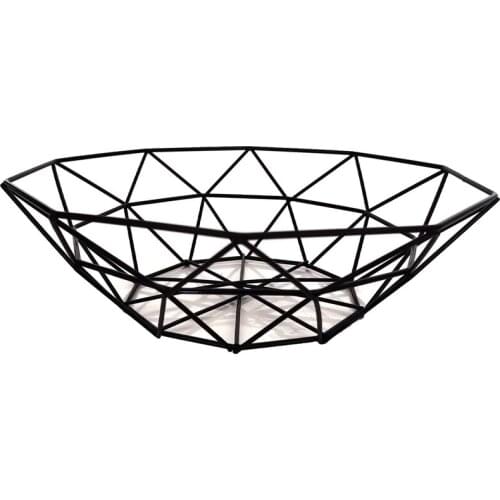 Metal Wire Fruit Bowl, Iron Arts Fruit Storage Baskets for Kitchen Counter, Countertop, Home Decor, Table Centerpiece