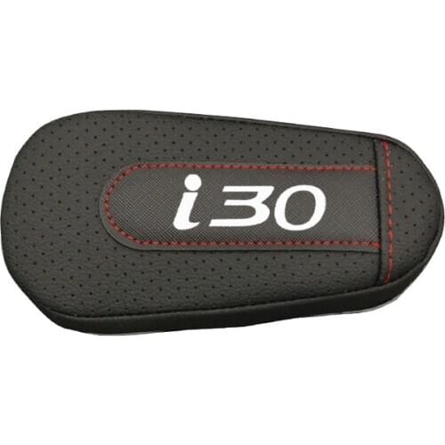 Leather Thigh Support Knee Pad Car Door armrest pad Interior Car Accessories For Hyundai i30