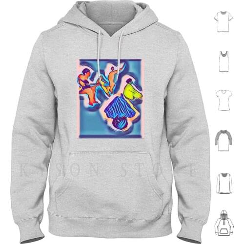 Colourful Cover Hoodies Long Sleeve Definitely Maybe Liam Gallagher Noel Gallagher What S The Story Morning