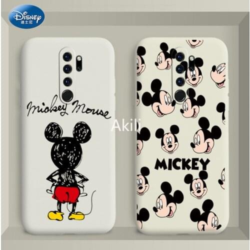 Cute Cartoon Disney Sitich Minnie Mouse Mickey Mouse Phone Case For Xiaomi Redmi Note 8 Pro Soft Silicone Protction Cover