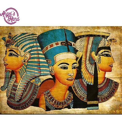 5d diy Diamond Painting Egypt cross stitch kits Diamond crystal Mosaic diamond Embroidery Religion Rhinestones Pattern wall art