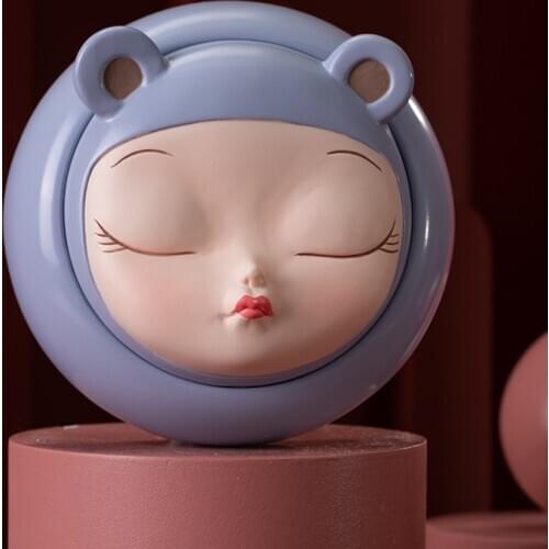 Lovely childrens deciduous teeth box Tooth box baby teeth collection souvenir box creative boys and girls teeth storage box