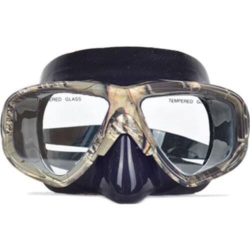 Professional Skuba Diving Mask Goggles Wide Vision Watersports Equipment Anti-fog Underwater Snorkeling Hunting Mask
