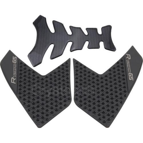 Anti slip Tank Pad Side Gas Knee Grip Traction Pads Protector Stickers For BMW R1200GS 2013-2017 +1 Decal