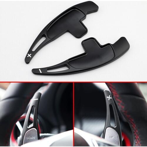 Steering Wheel Gear Shift Paddle Extension For Mercedes AMG A45 C63 E63 S63 S65 CLA45 CLS63 GLA45 GL63 ML63 SL63 Black