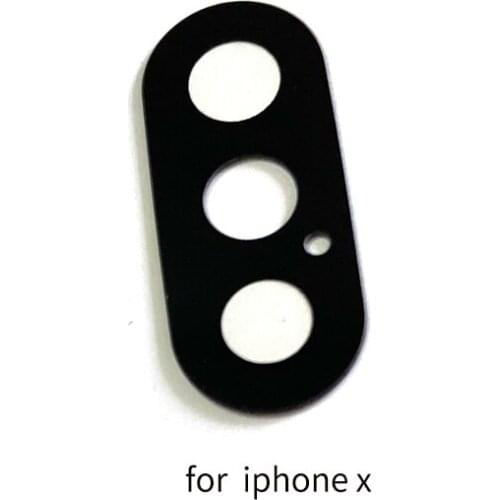 50pcs Camera Glass Lens Back Rear Camera Glass Lens with Sticker Glue Replacement For Iphone XR XS XS MAX