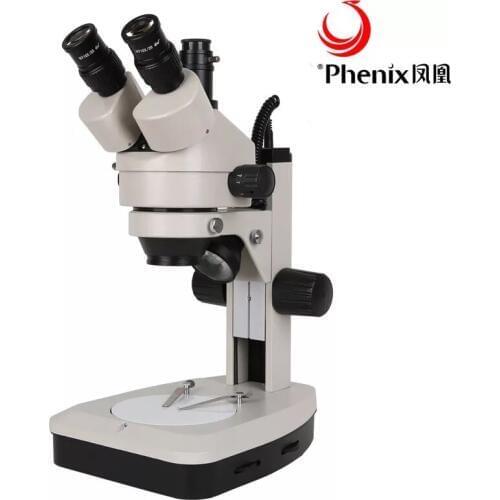 Phenix 7X-180X Trinocular Soldering Microscope Zoom Stereo Industry Microscope for Electric Phone Repairing