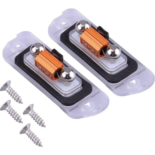 For -Mercedes-Benz 2pcs LED License Plate Lights Suitable X164 W164 W251 GL ML R Class 2006 2007 2008 2009-2012