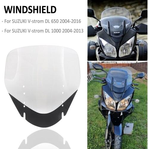 For Suzuki Vstrom V-strom DL650 DL1000 DL 650 1000 NEW Motorcycle Windscreen Windshield Wind Deflector Protector Shield Screen